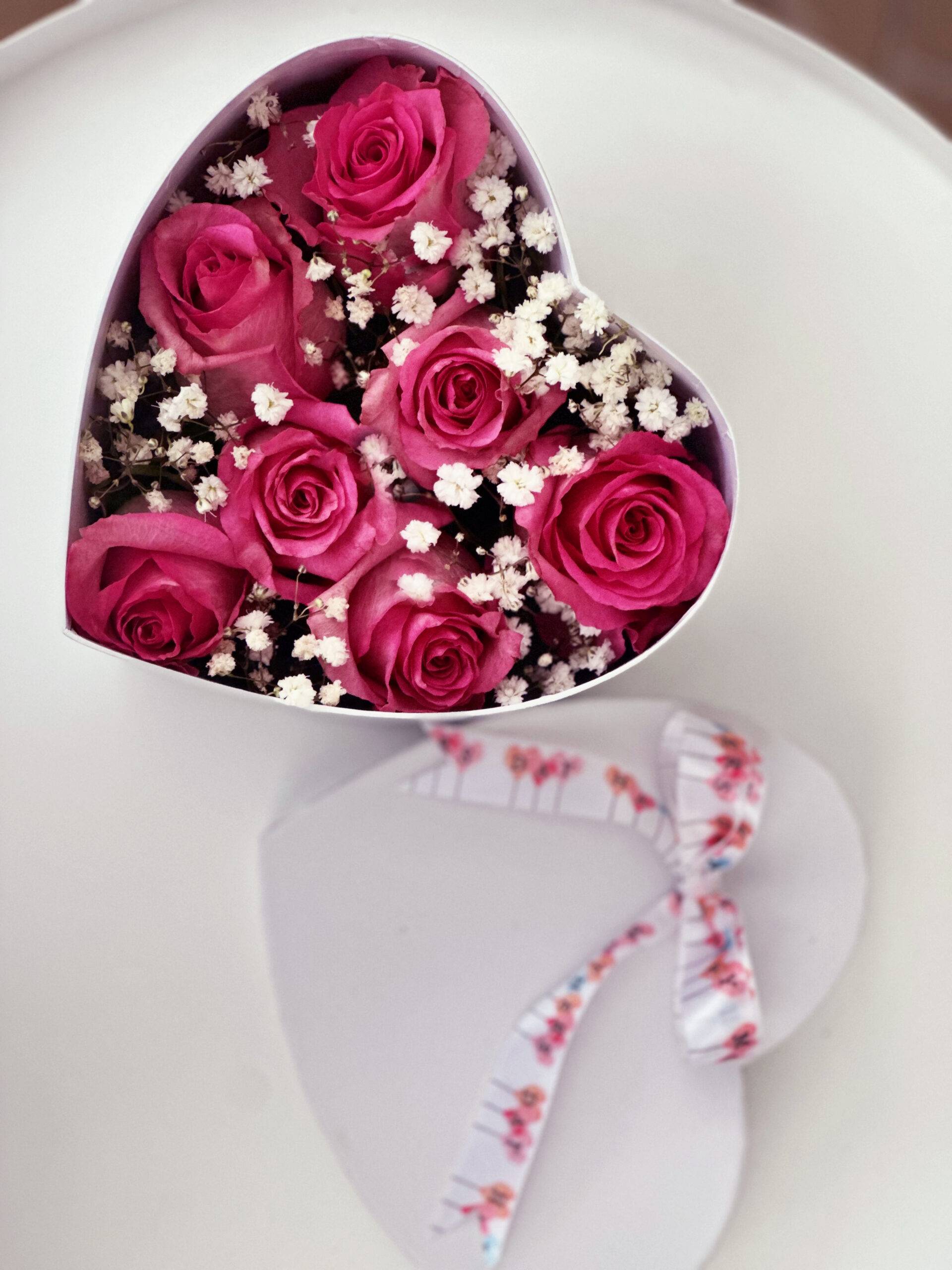 Rose Heart Box